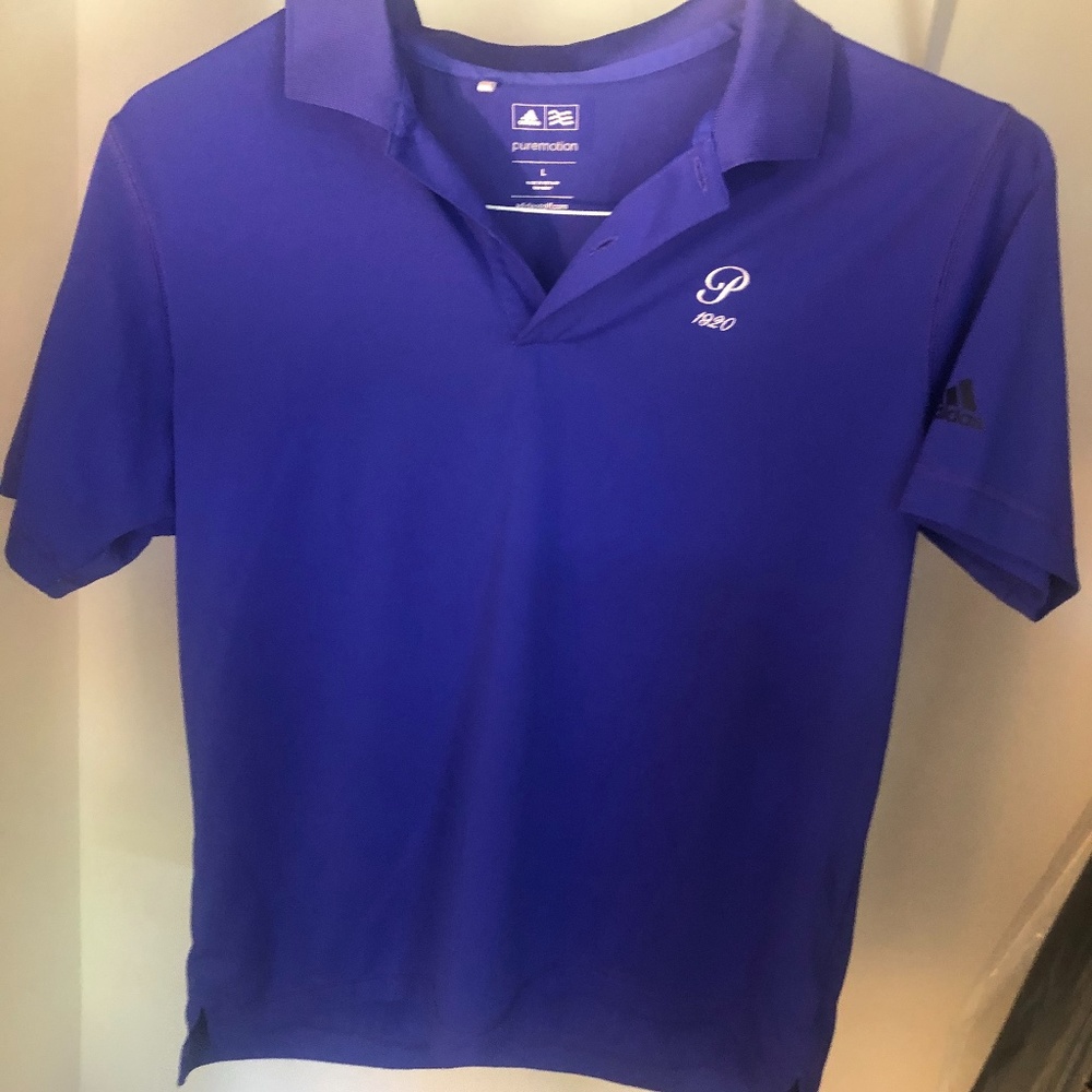Indigo golf shirts